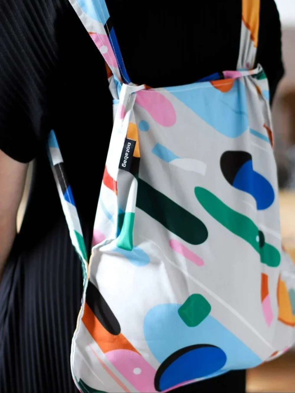NEW!!! Notabag Original Bag & Backpack in One – Fruit Salad,Retail Price $28.50